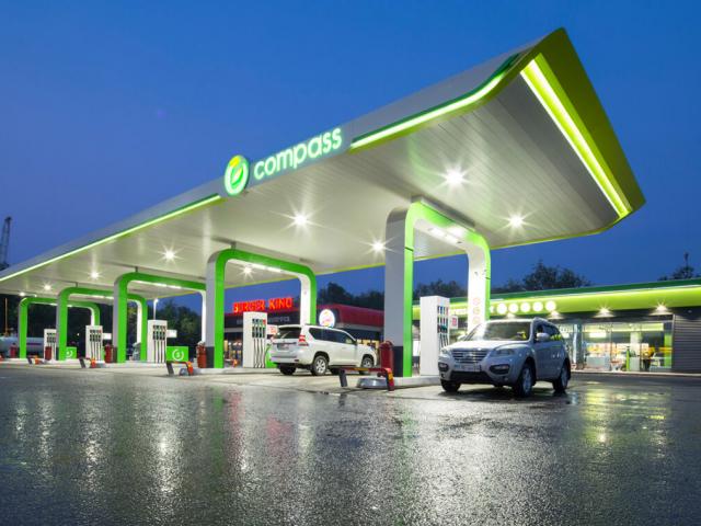 COMPASS gas station